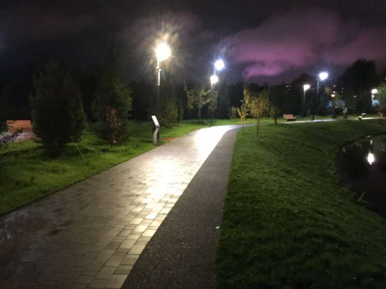 парк Малое Чайковое озеро