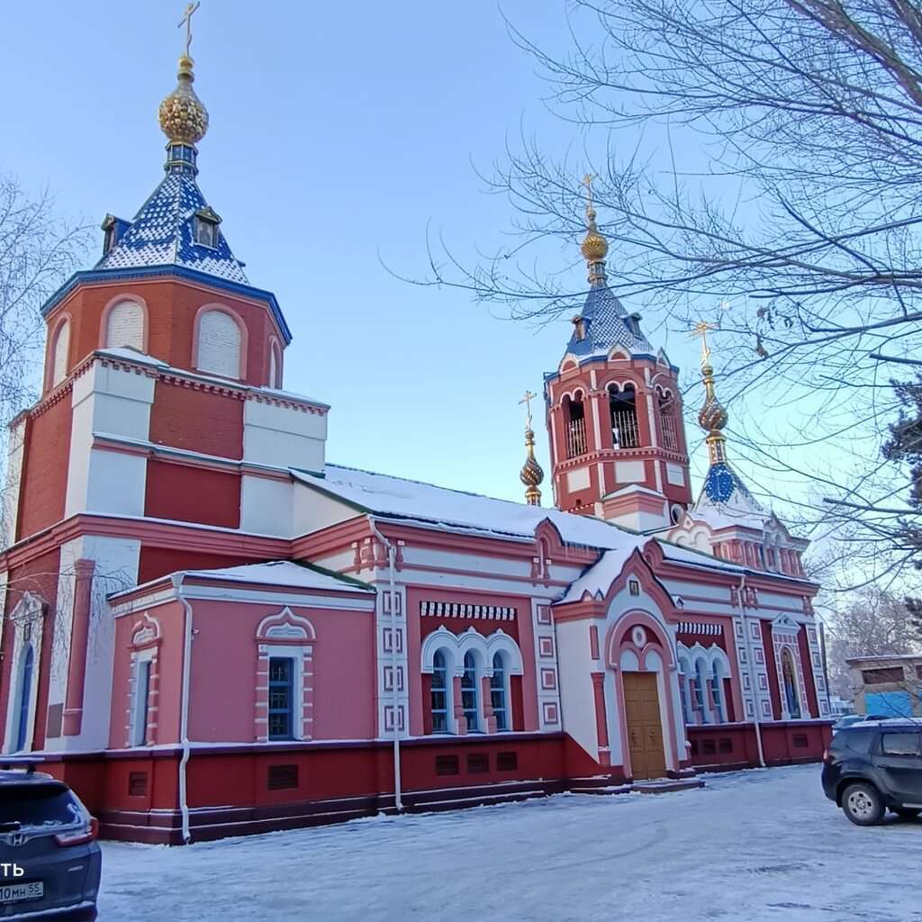 Церковь иконы Божией Матери Всех скорбящих Радость в Омском военном госпитале