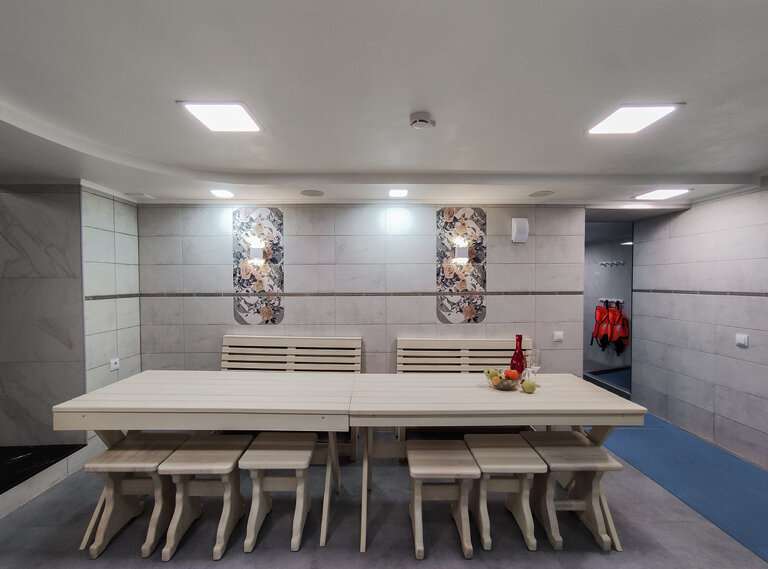 Сауна у пруда