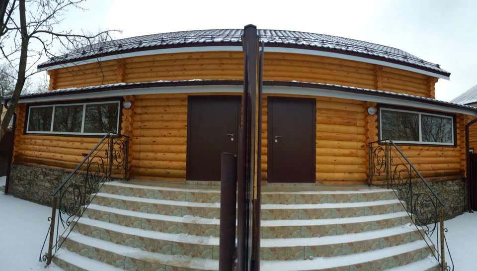 Царская баня на дровах