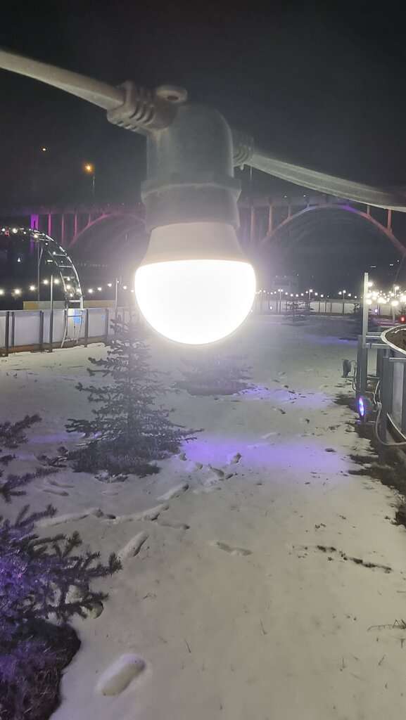 Ледовый каток в парке Раздолье