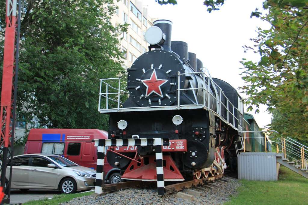 Паровоз-памятник
