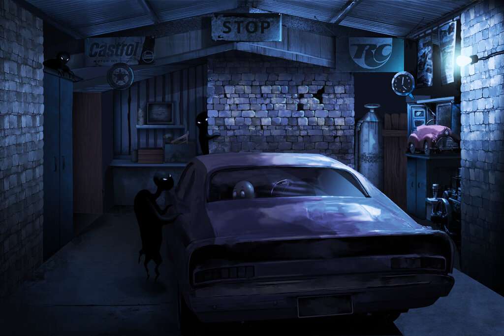 Прятки в темноте