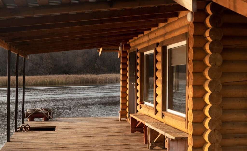 Добрая баня на воде