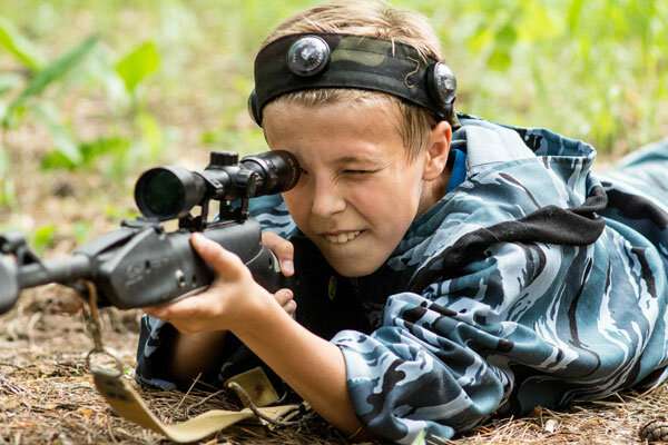 Лазертаг в помещении Ирбис