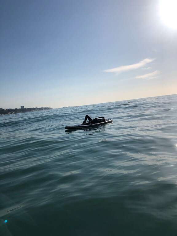 Сапсерфинг на Мамайке