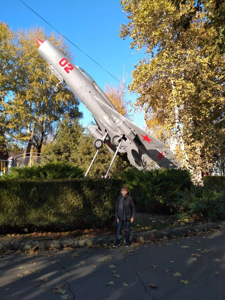 Открытая площадка музея военной техники