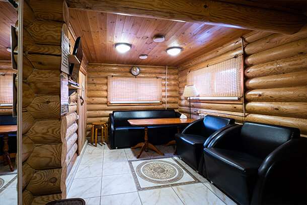 Баня на дровах в Царицыно