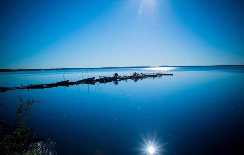 Озеро светлое